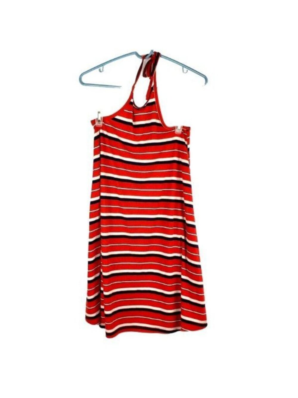 Mossimo Swim Cover Up Womens Size Small Beach Dress Red Striped Nautical
